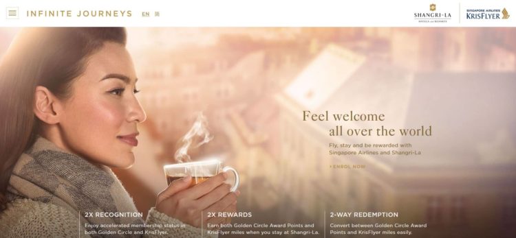 infinitejourneys shangri la singapore airlines