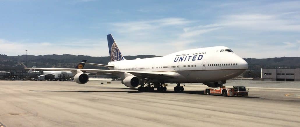 united flugzeug lax