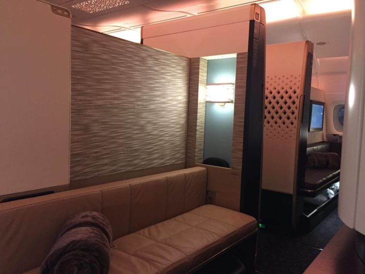 etihad first class apartment couch 3