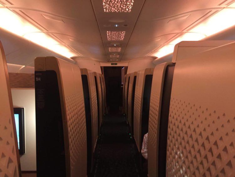 etihad first class apartment kabine 1