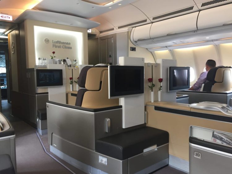 lufthansa first class a330 kabine 1