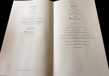 cathay pacific first class boeing 777 330er essen menu 2
