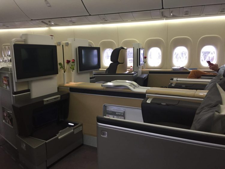 lufthansa first class boeing 747 8 kabine 2