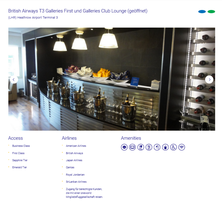 Oneworld Lounge Finder British Airways T3 Galleries First Und Galleries Club Lounge
