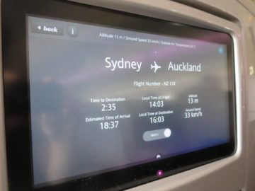air new zealand business class boeing 777 200 entertainment flightshow 1