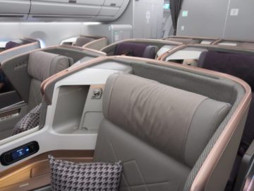 singapore airlines business class a350 kabine 3