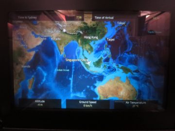 singapore airlines business class a380 entertainment flightshow