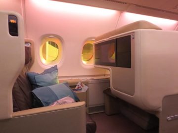 singapore airlines business class a380 sitz 4