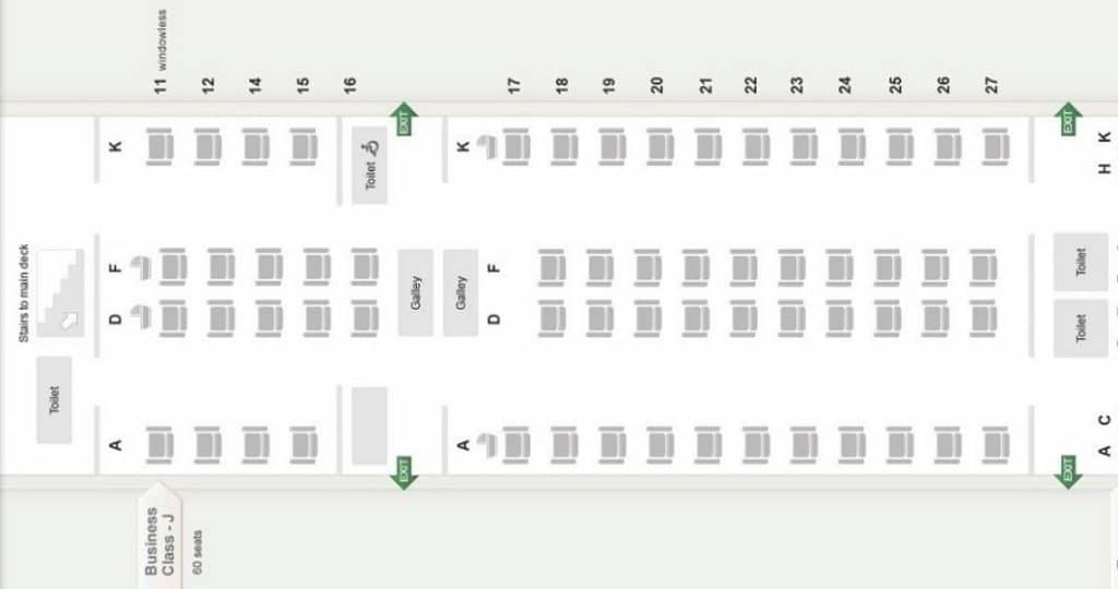 singapore airlines business class a380 sitzplan