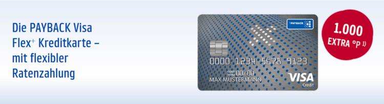 Payback Visa Flex Plus Uebersicht