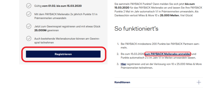 Payback Payback Gewinnspiel Miles And More Maerz 2020 Registrieren und anmeldenn