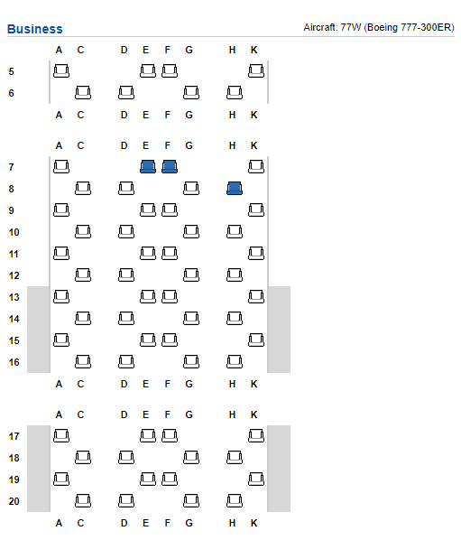 Expertflyer Seatmap Ana The Room B777 300er