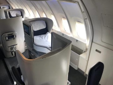 british airways business class boeing 747 mein sitz