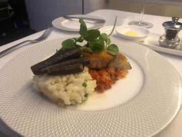 british airways first class boeing 777 barramundi