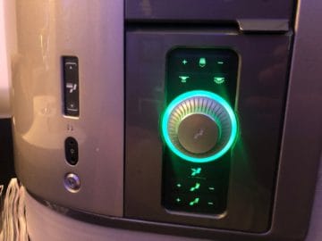 british airways first class boeing 777 einstellung sitz