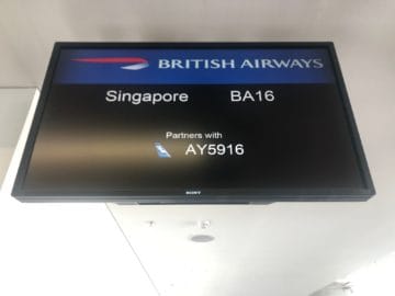 british airways first class boeing 777 flugnummer
