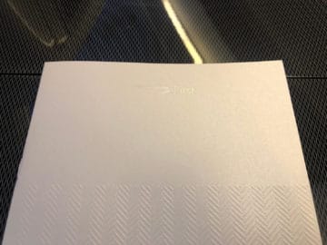 british airways first class boeing 777 menue first
