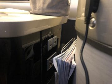 british airways first class boeing 777 usb anschluesse
