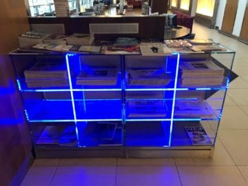 british airways galleries club lounge london heathrow terminal 5 b gates auswahl zeitschriften