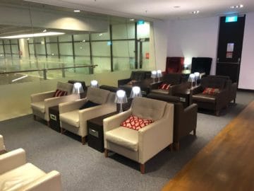 british airways lounge singapore hinterer teil der lounge