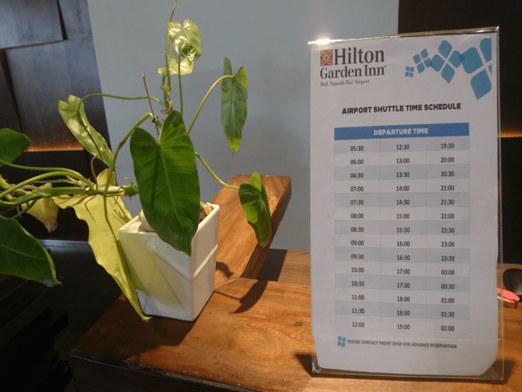 Hilton Garden Inn Bali Airport Shuttle