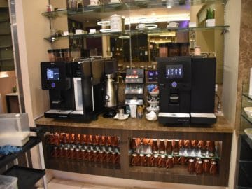 sats premier lounge singapur terminal 3 kaffeeautomaten