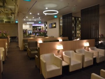 sats premier lounge singapur terminal 3 zentraler sitzbereich