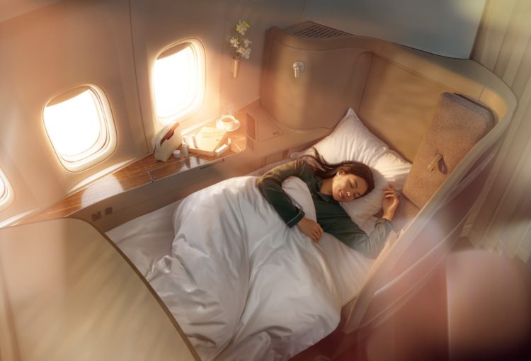 cathay pacific new first class experience copyright