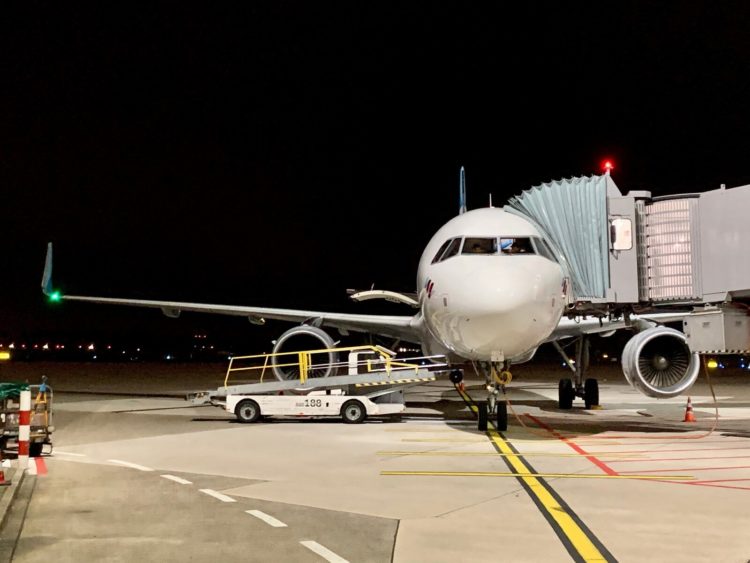 eurowings flugzeug duesseldorf flughafen
