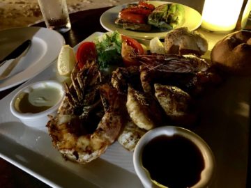 hilton seychelles labriz 4th degree restaurant fisch 2