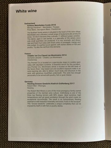 swiss first class a340 300 getraenke menu zurich shanghai 3