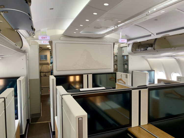 swiss first class a340 300 kabine 10