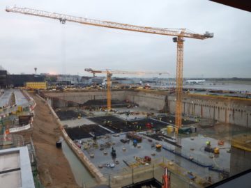 Air Canada Maple Leaf Lounge London Aussicht