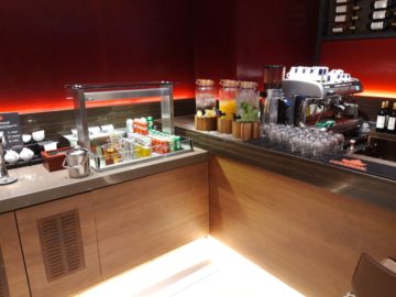 Air Canada Maple Leaf Lounge London Getraenke