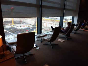 Air Canada Maple Leaf Lounge London Ruhesessel