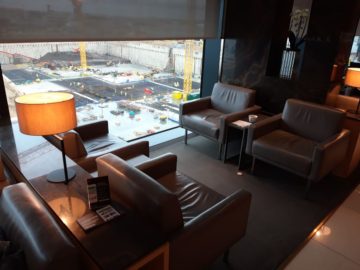 Air Canada Maple Leaf Lounge London Sitzgruppe
