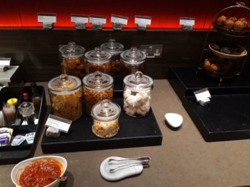 Air Canada Maple Leaf Lounge London Snacks