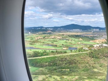 Landeanflug auf Seoul