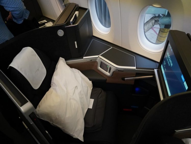 british airways business class a350 1000 sitz 10a