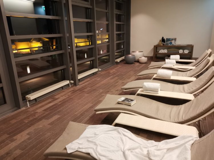 Grand Hyatt Berlin Club Olympus Relaxation Raum