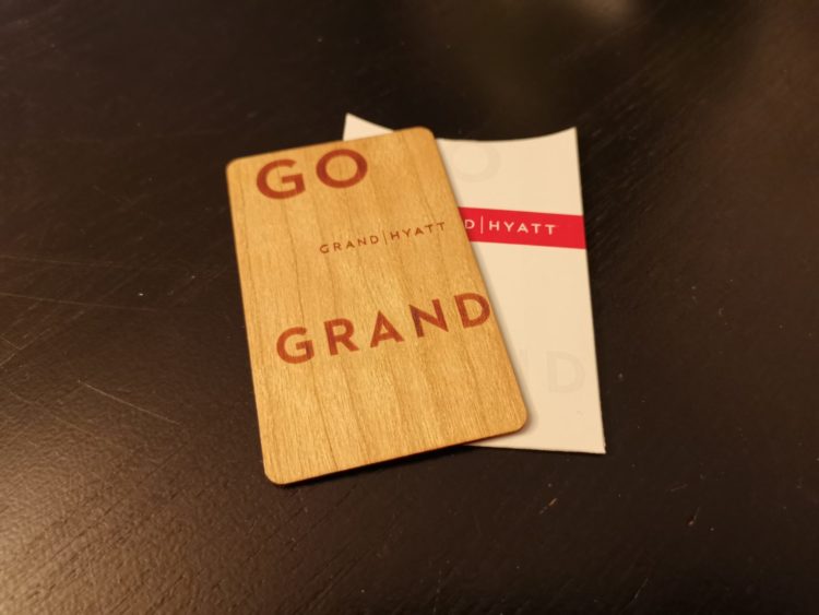 Grand Hyatt Berlin Grand King Suite Zimmerkarte