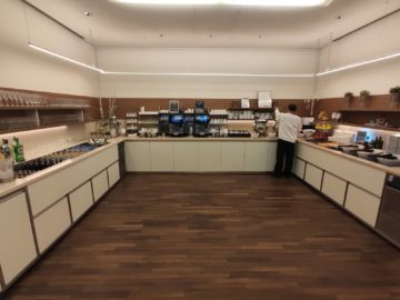 Jet Lounge Wien Buffet Bereich