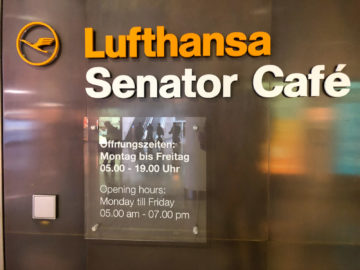 Lufthansa Senator Cafe Muenchen Logo