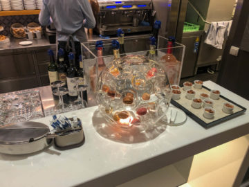 Lufthansa Senator Cafe Muenchen Nachtisch