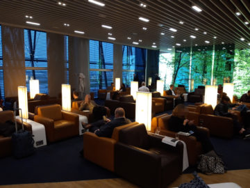 Lufthansa Senator Lounge London Heathrow T2a Hinterer Bereich