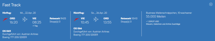 Miles And More Meilenschnaeppchen Januar 2020 Beispiel Chicago Umgekehrt