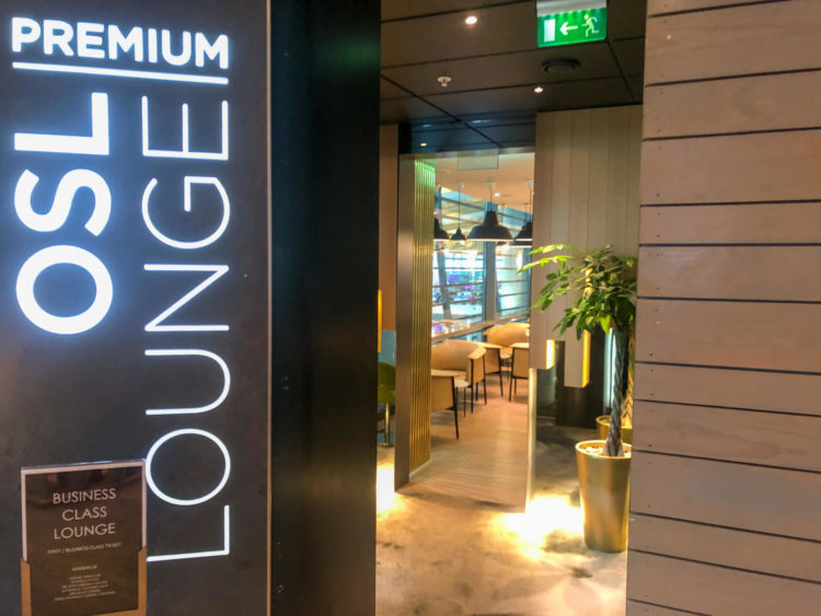 Osl Premium Lounge Oslo Eingang Premium Lounge