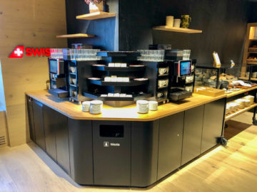 Swiss Alpine Lougne Zurich Kaffeautomaten