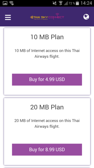 thai airways business class airbus a380 osaka bangkok wifi preise1