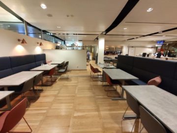 Vinga Lounge Göteborg Ausblick Tische Rechts
